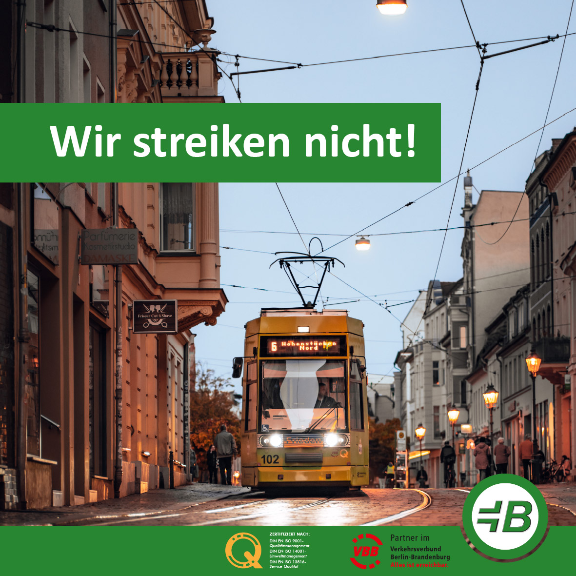 Bild unseres Schienenr&auml;umfahrzeuges mit hinweis auf witterungsbedingte Einschr&auml;nkungen